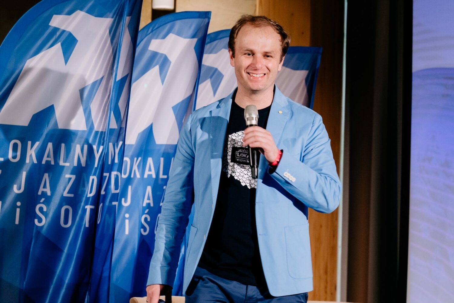 Marcin Orocz podczas Lokalnego Zjazdu Grupy MiŚOT. Zarządzanie zmianą.