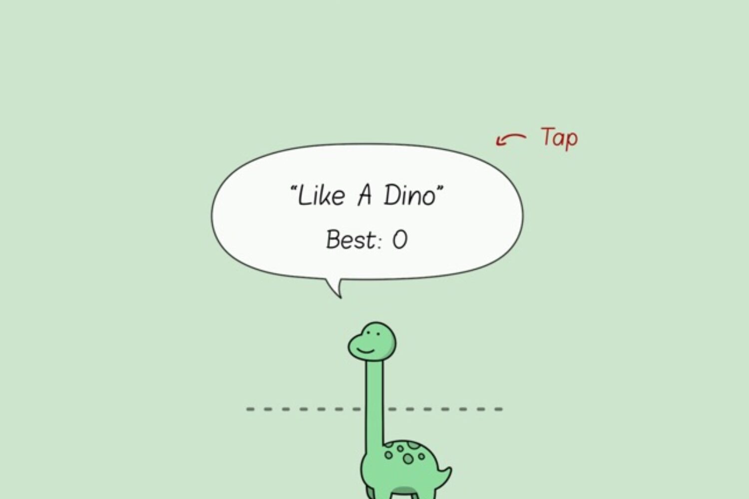like a Dino
