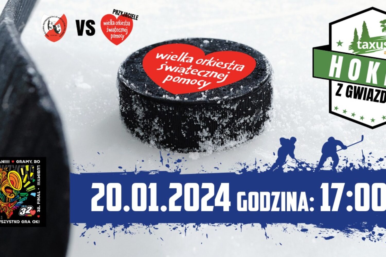 Hokej z Gwiazdami, warto pomagać